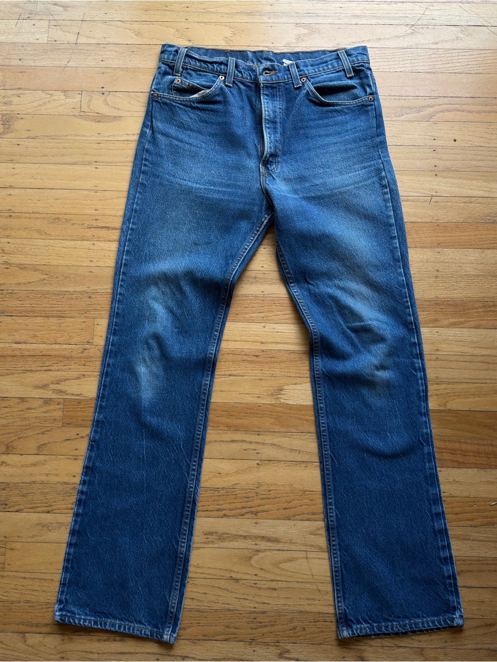 Vintage (1993) Levi’s 517 Boot Cut Orange Tab Jeans